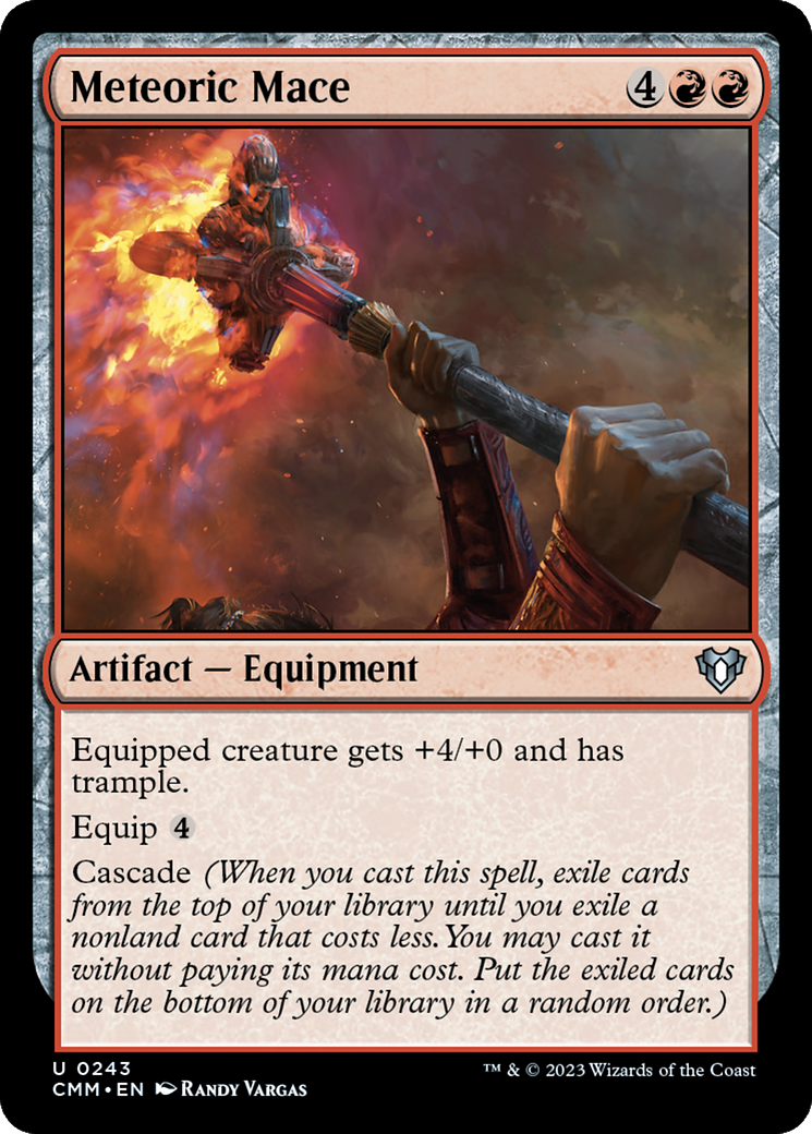 Image of Meteoric Mace (CMM-243) - Commander Masters