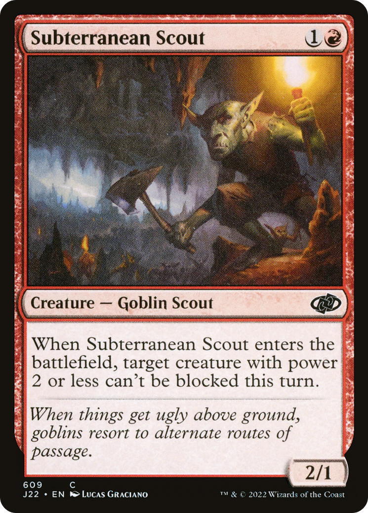 Image of Subterranean Scout (J22-609) - Jumpstart 2022