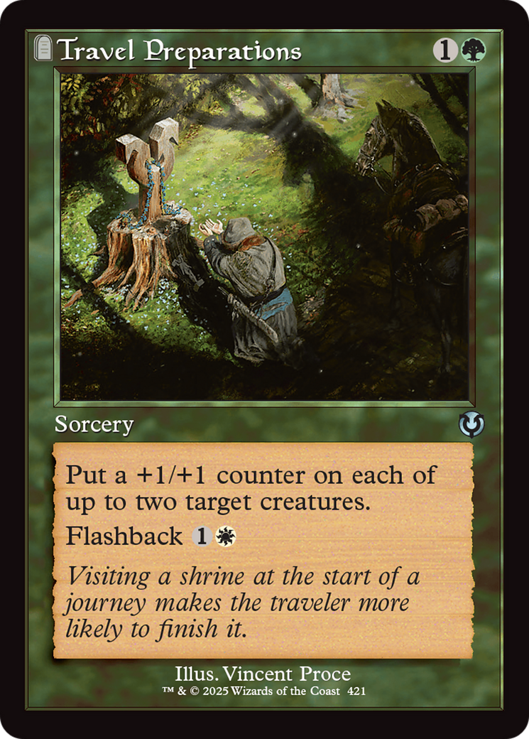 Image of Travel Preparations (Retro Frame) (INR-421) - Innistrad Remastered: (tombstone)