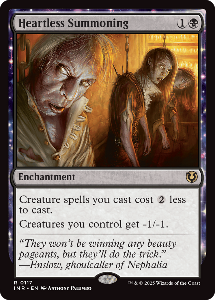 Image of Heartless Summoning (INR-117) - Innistrad Remastered: (enchantment) Foil