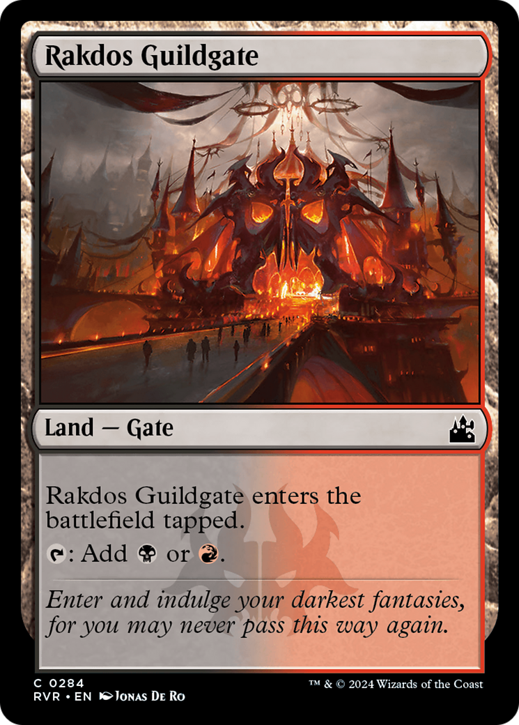 Image of Rakdos Guildgate (RVR-284) - Ravnica Remastered
