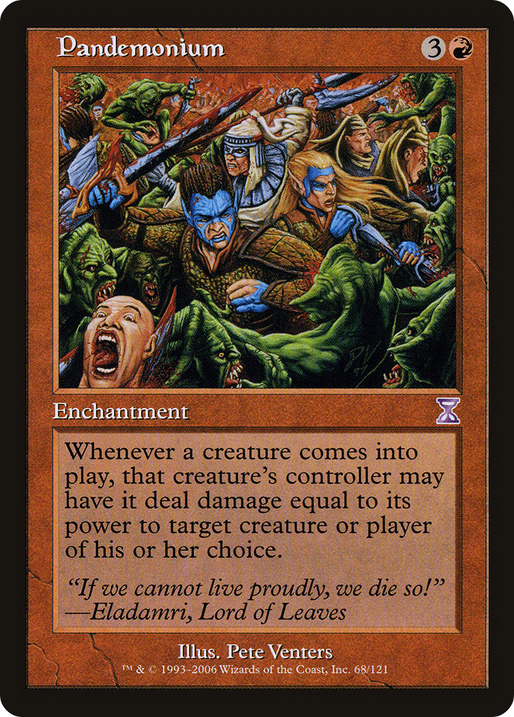 Image of Pandemonium (TSB-068) - Time Spiral Timeshifted