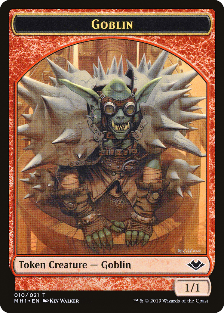 Image of Goblin (TMH1-010) - Modern Horizons Tokens Foil
