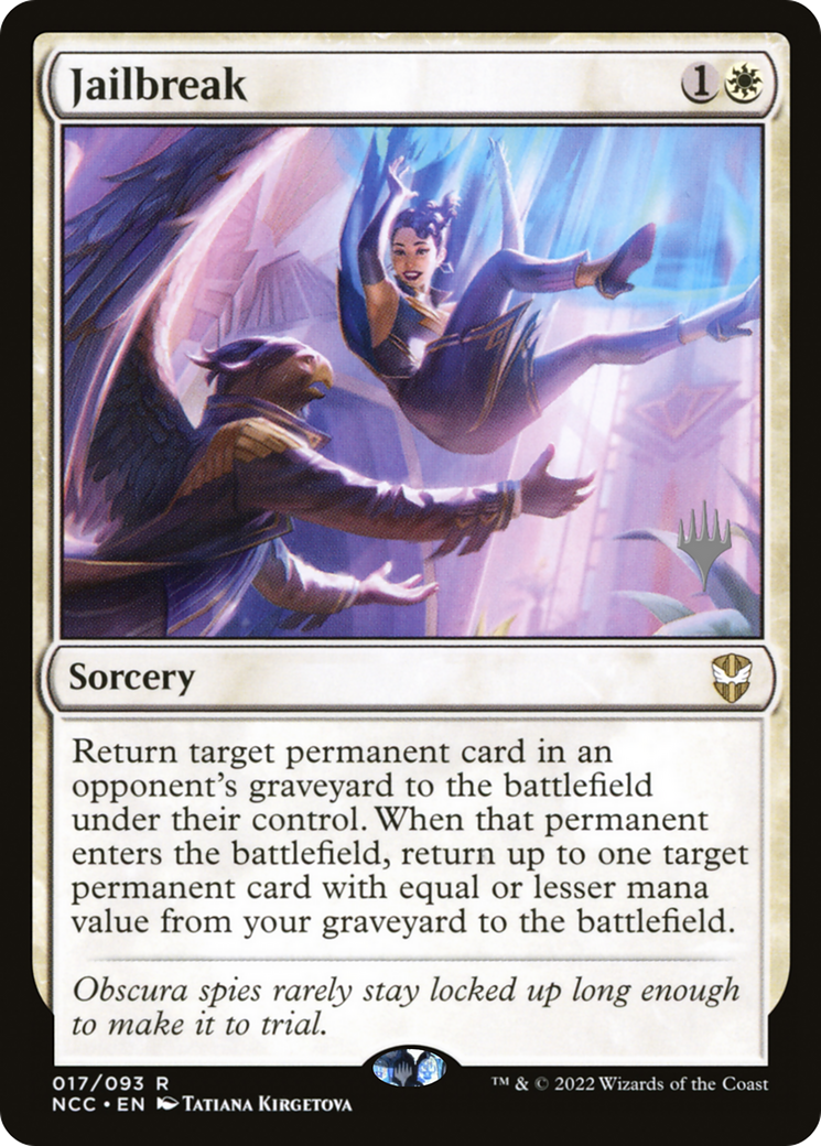 Image of Jailbreak (PPSNC-017) - New Capenna Commander Promos Foil