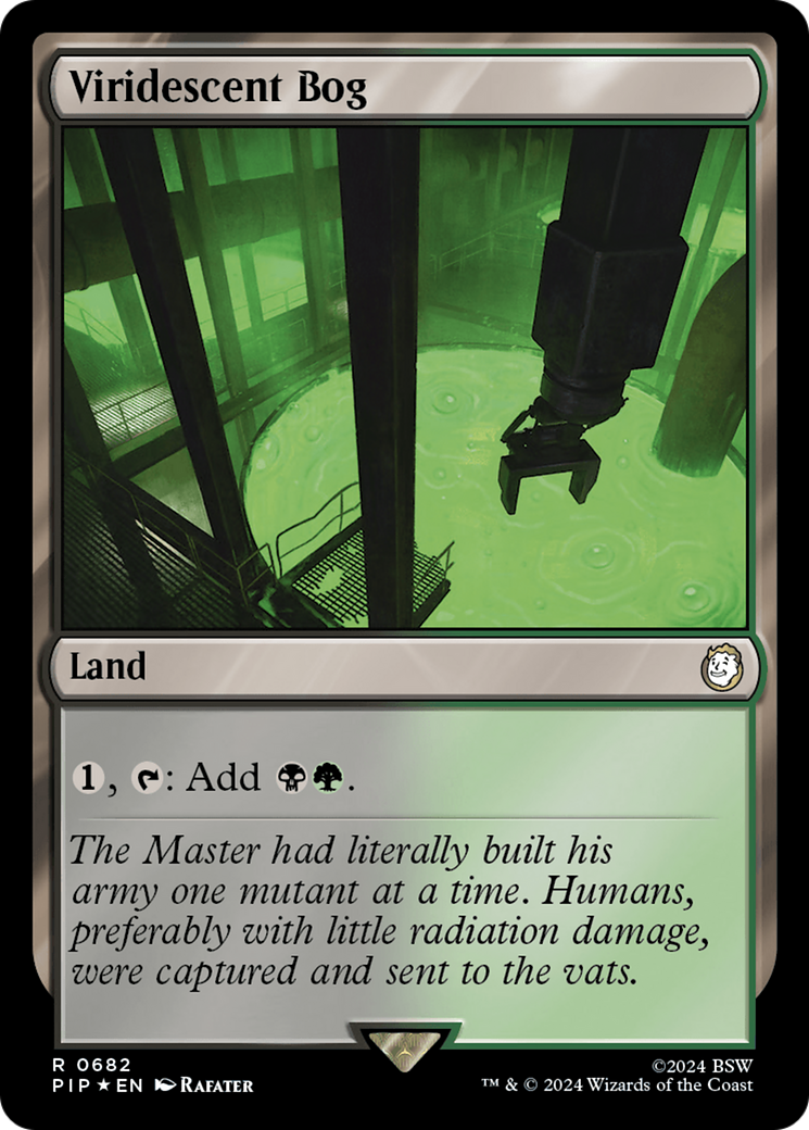 Image of Viridescent Bog (Surge Foil) (PIP-682) - Fallout Foil