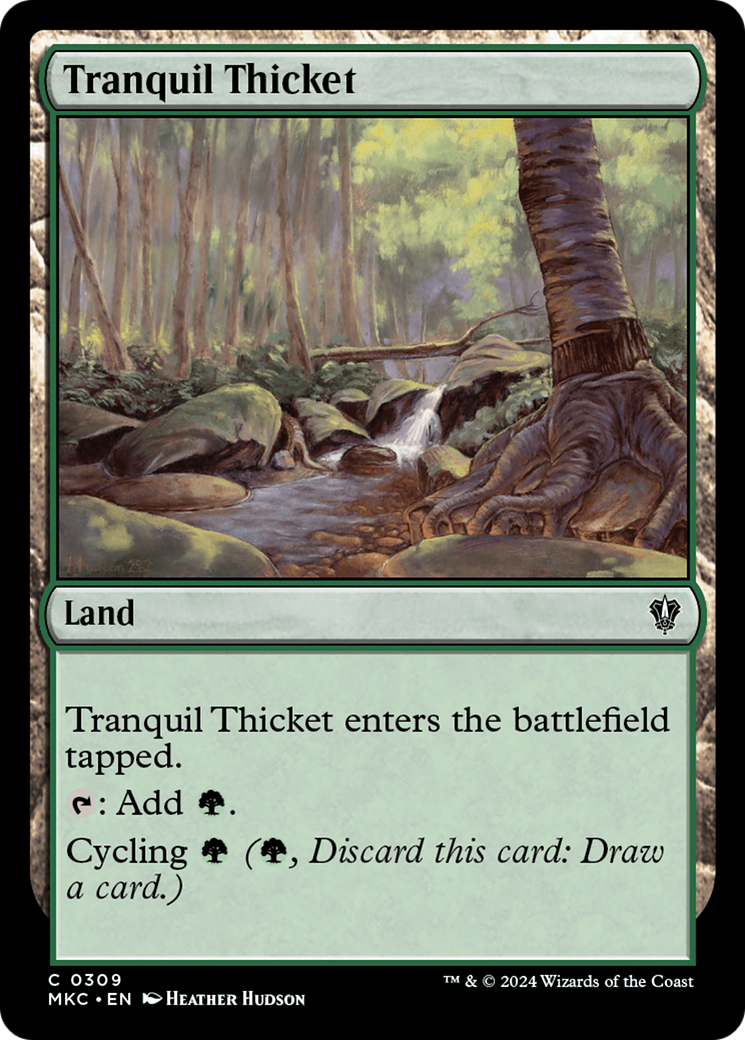 Image of Tranquil Thicket (MKC-309) - Murders at Karlov Manor Commander