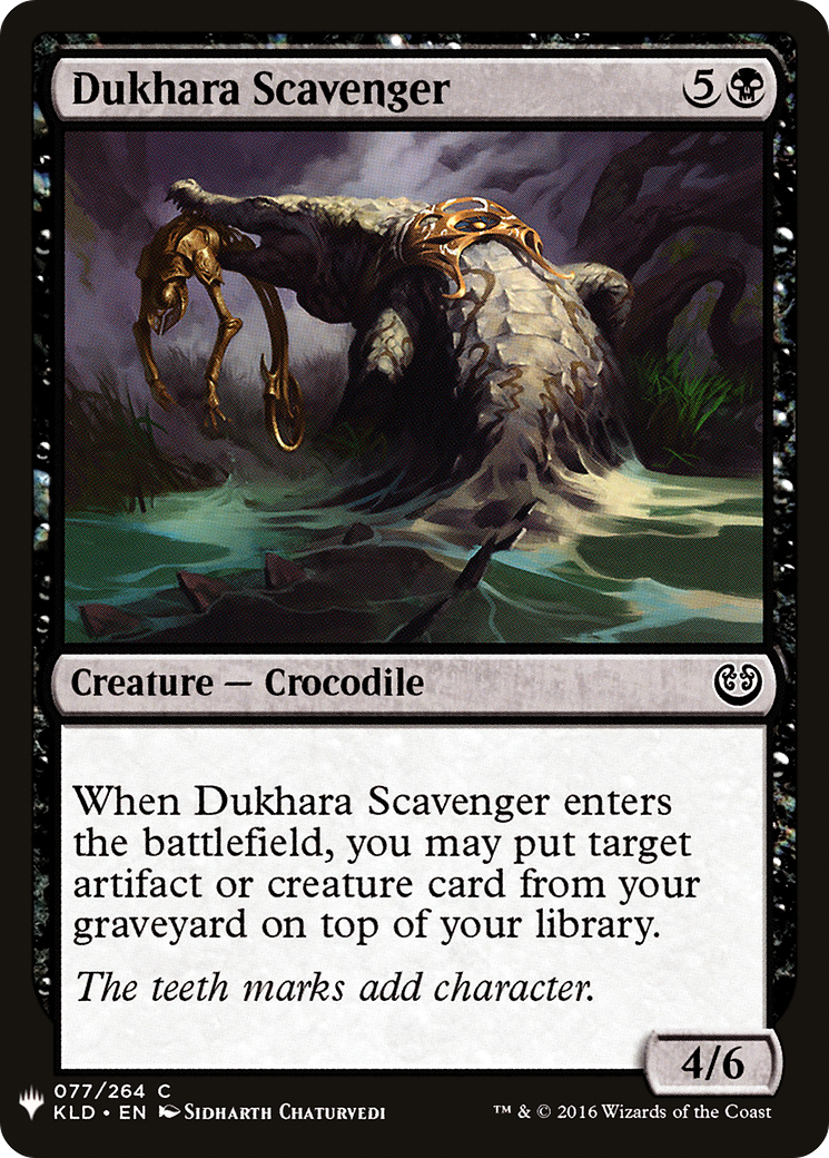 Image of Dukhara Scavenger (LIST-KLD-77) - The List