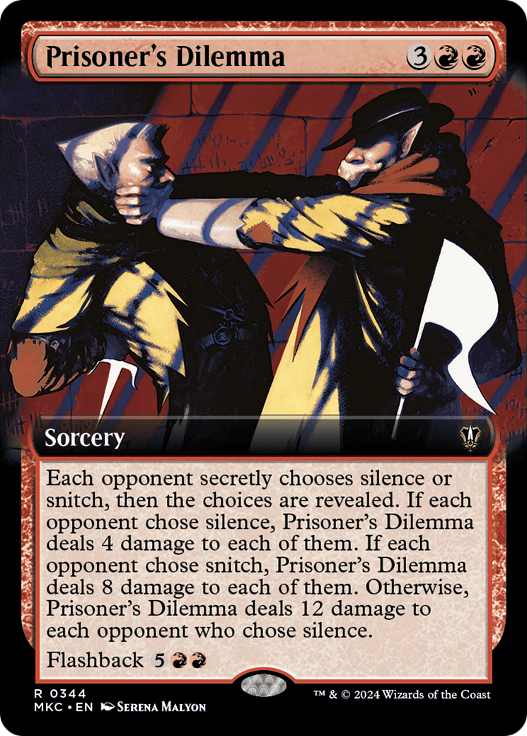 Image of Prisoner's Dilemma (Extended Art) (MKC-344) - Murders at Karlov Manor Commander: (Extended Art)