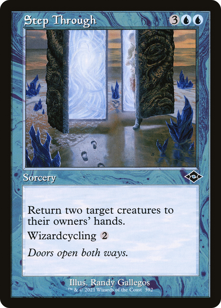 Image of Step Through (Retro Frame) (MH2-392) - Modern Horizons 2 Foil