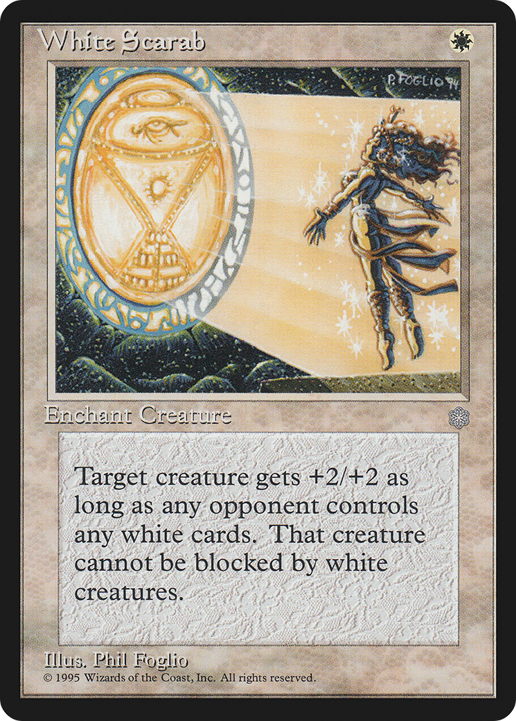 Image of White Scarab (ICE-) - Ice Age