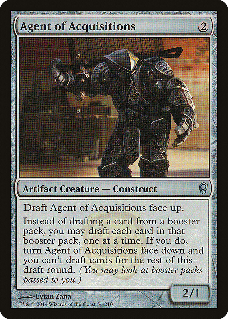 Image of Agent of Acquisitions (CNS-054) - Conspiracy Foil