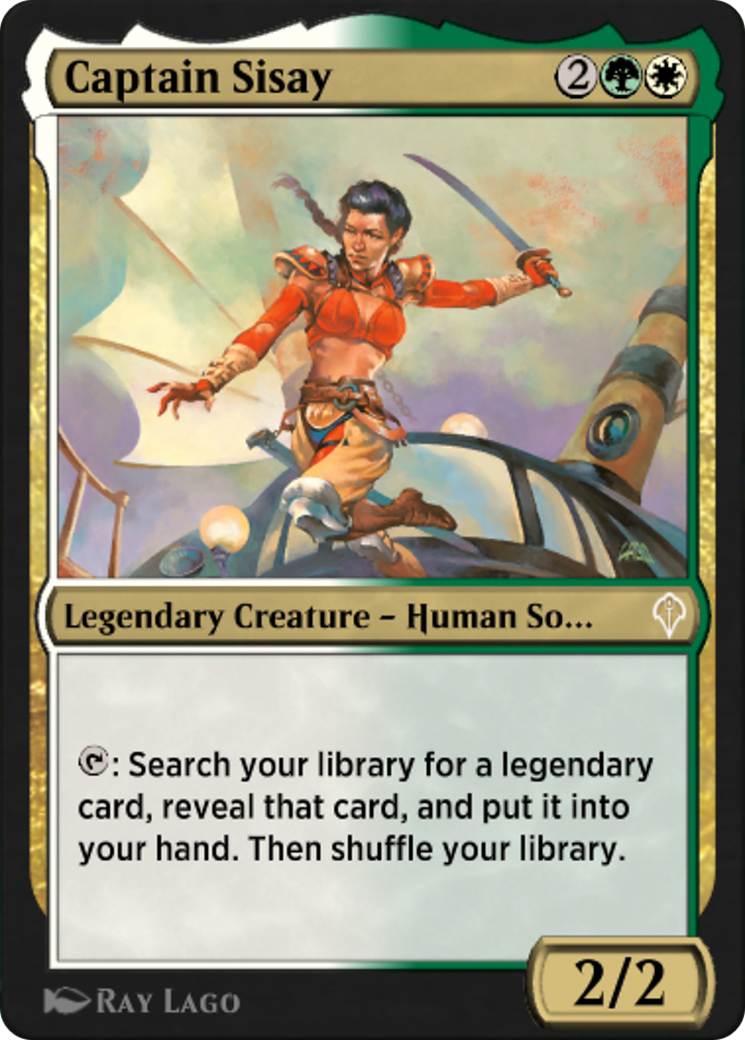 Image of Captain Sisay (HA1-017) - Historic Anthology 1