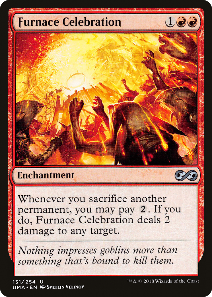 Image of Furnace Celebration (UMA-131) - Ultimate Masters Foil