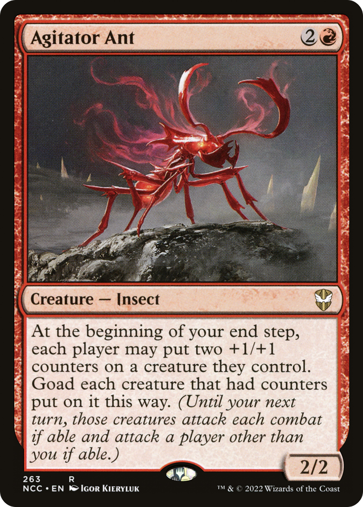 Image of Agitator Ant (NCC-263) - New Capenna Commander