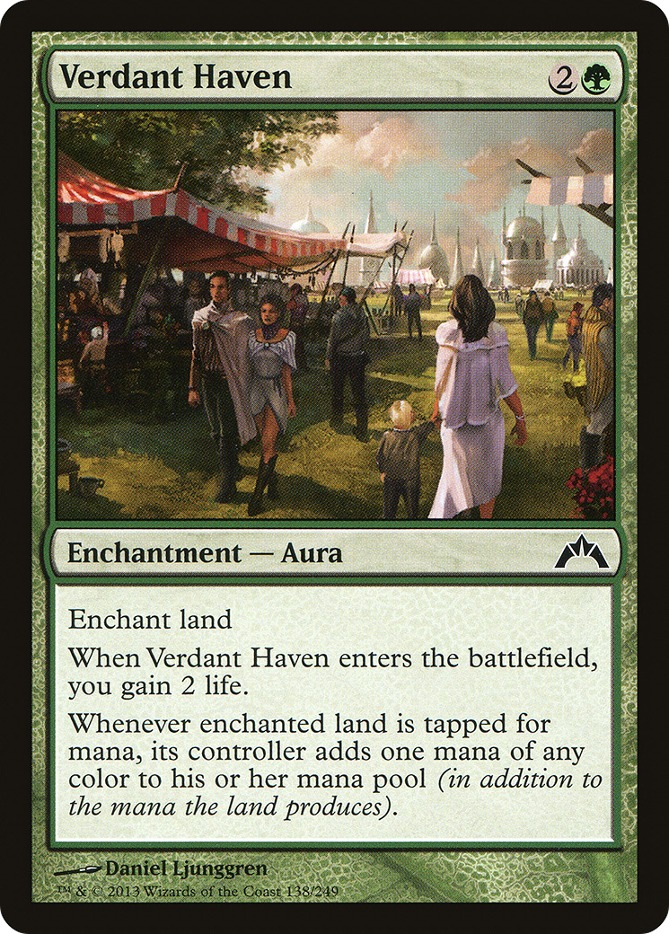Image of Verdant Haven (GTC-138) - Gatecrash Foil