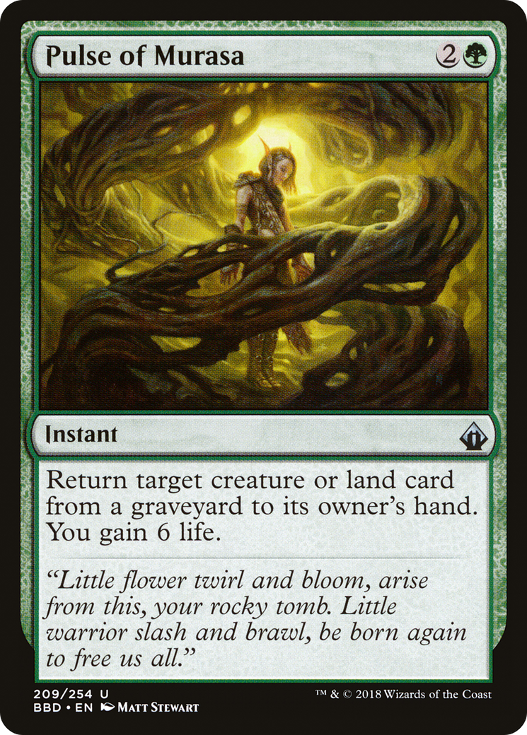 Image of Pulse of Murasa (BBD-209) - Battlebond Foil