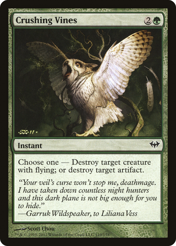 Image of Crushing Vines (DKA-110) - Dark Ascension