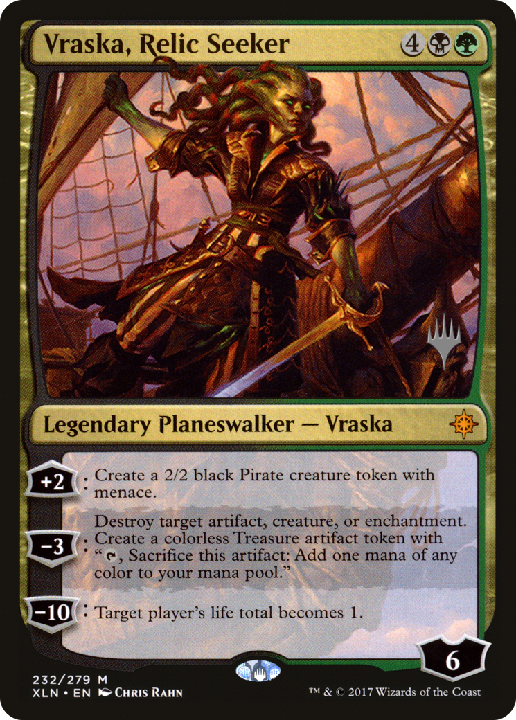 Image of Vraska, Relic Seeker (PPM20-232) - Ixalan Promos Foil