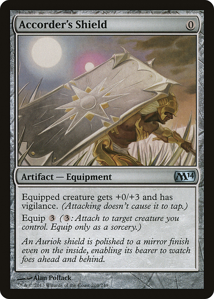 Image of Accorder's Shield (M14-204) - Magic 2014 Foil