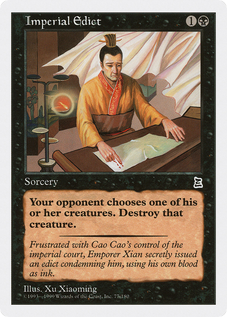 Image of Imperial Edict (PTK-077) - Portal Three Kingdoms
