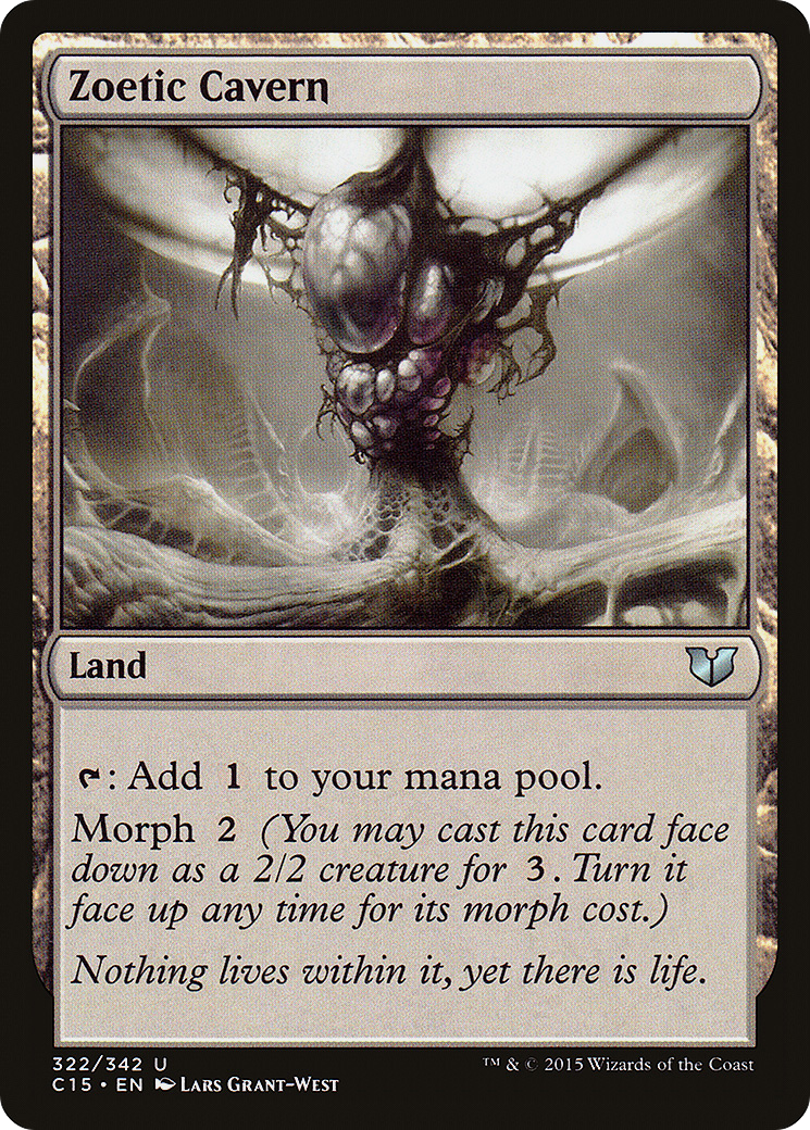 Image of Zoetic Cavern (C15-322) - Commander 2015