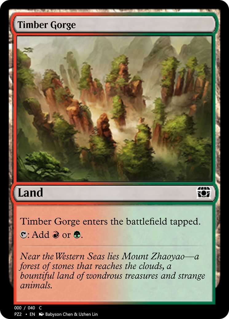 Image of Timber Gorge (PZ2-70797) - Treasure Chest