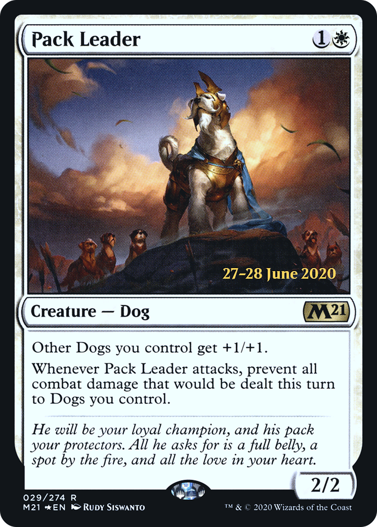 Image of Pack Leader (PRE-029) - Core Set 2021 Promos Foil