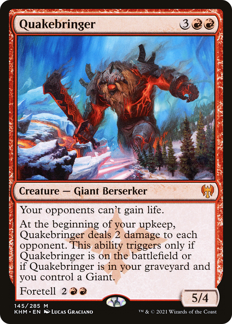 Image of Quakebringer (KHM-145) - Kaldheim