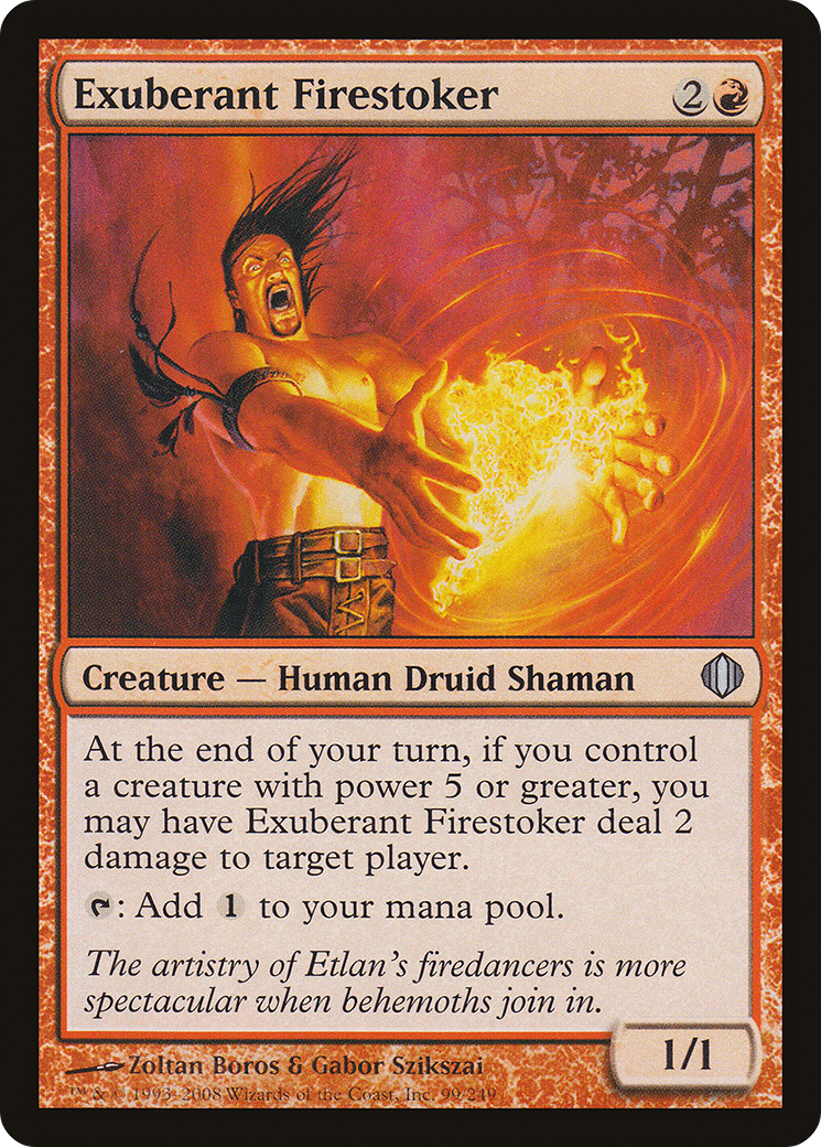 Image of Exuberant Firestoker (ALA-099) - Shards of Alara