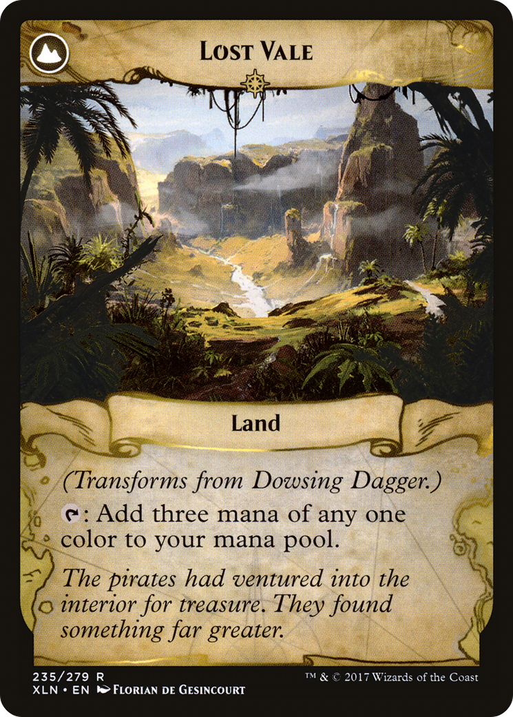 Image of Dowsing Dagger (LIST-XLN-235) - The List: (compasslanddfc)