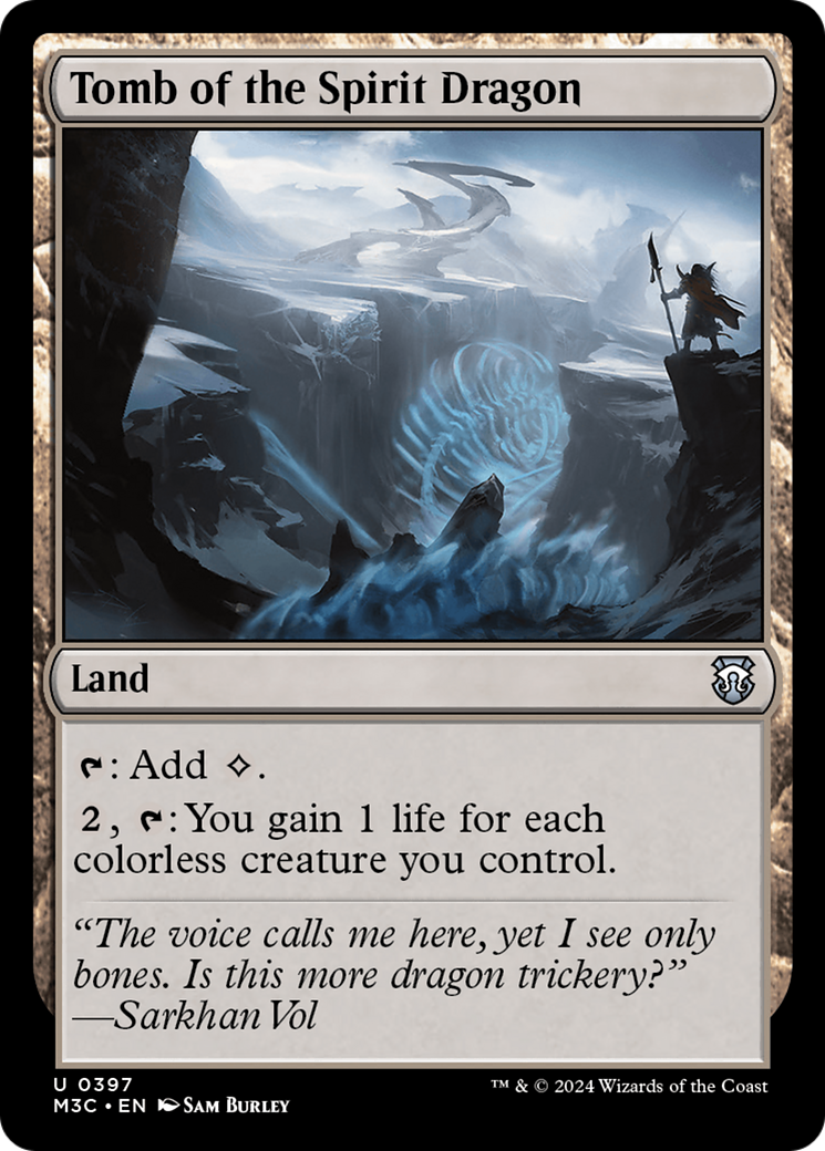 Image of Tomb of the Spirit Dragon (M3C-397) - Modern Horizons 3 Commander