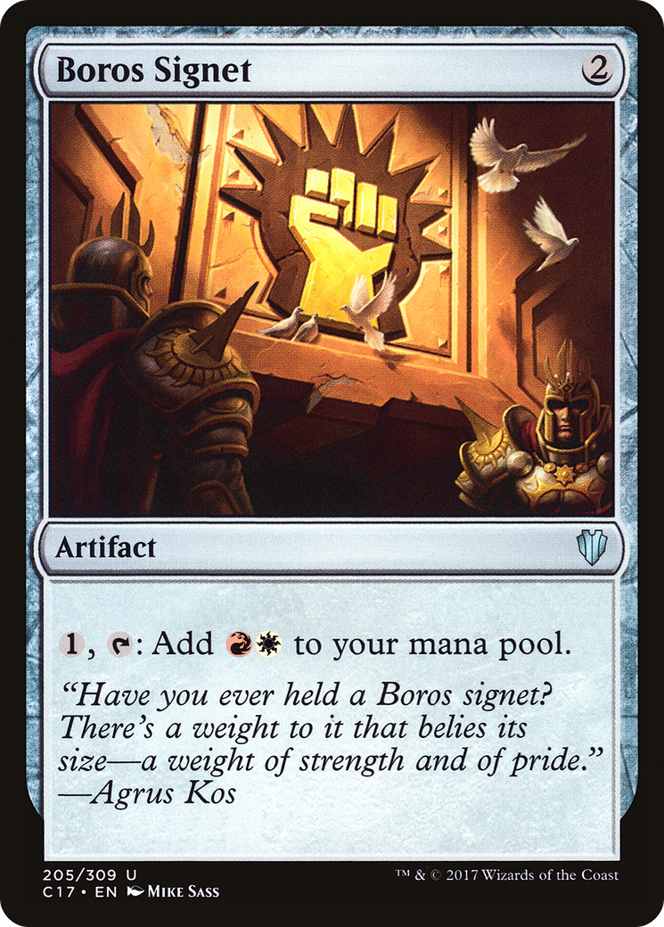 Image of Boros Signet (C17-205) - Commander 2017