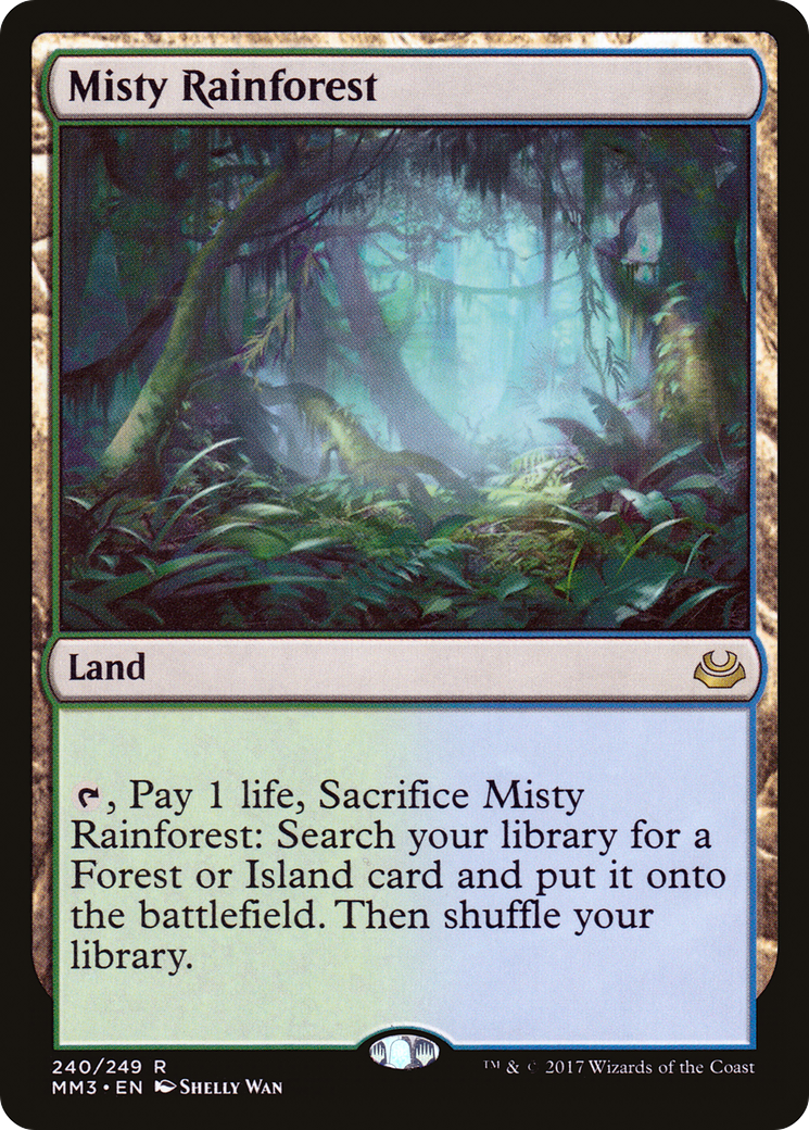 Image of Misty Rainforest (MM3-240) - Modern Masters 2017