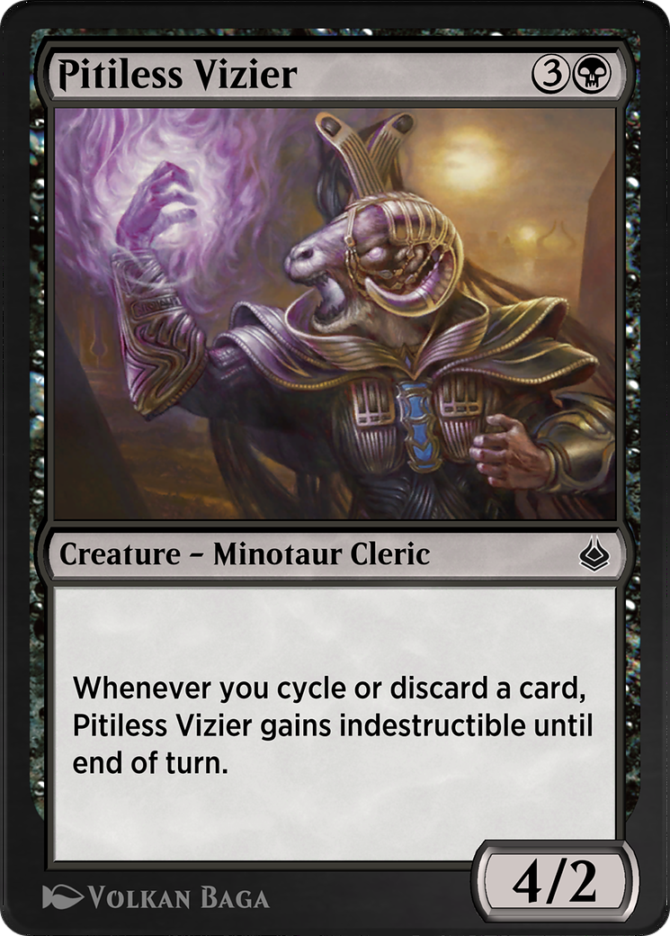 Image of Pitiless Vizier (AKR-119) - Amonkhet Remastered