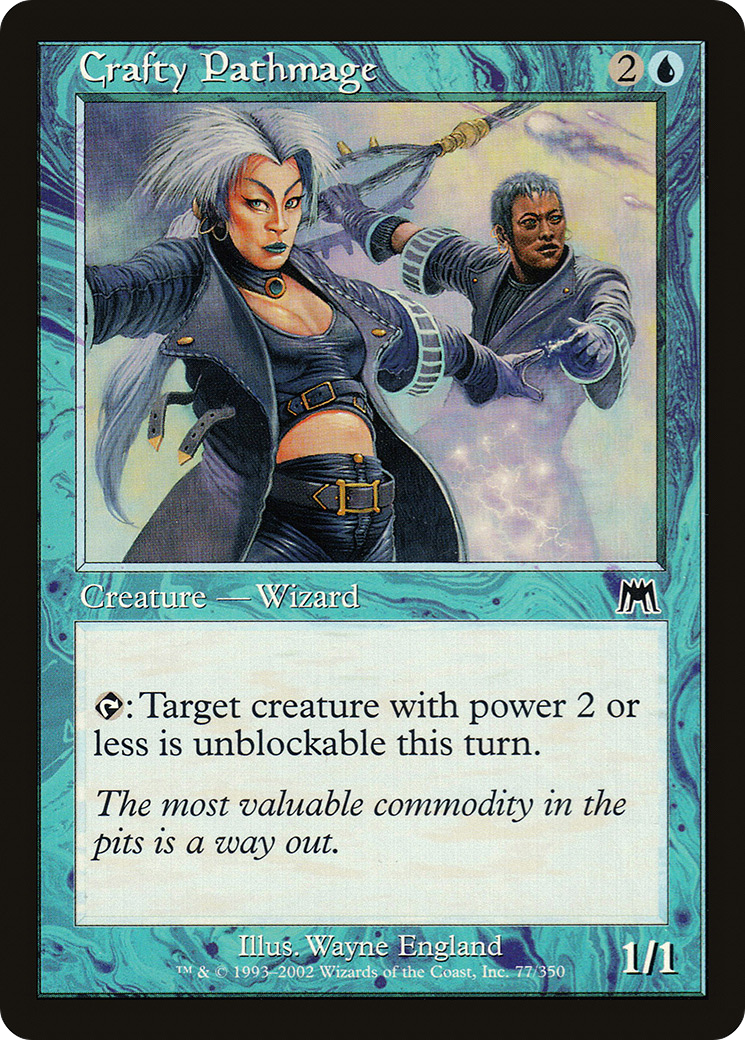 Image of Crafty Pathmage (ONS-077) - Onslaught Foil