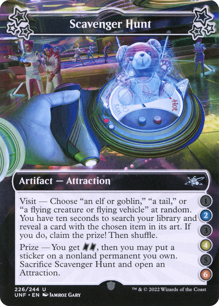 Image of Scavenger Hunt (2-4-6) (UNF-226) - Unfinity Foil
