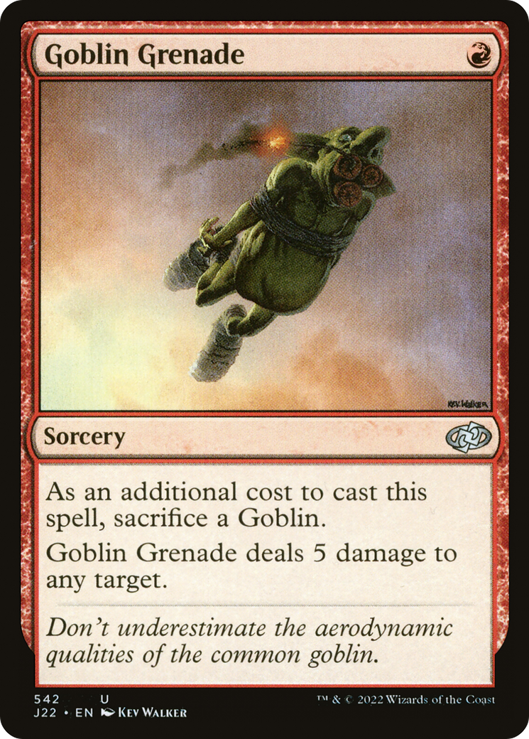 Image of Goblin Grenade (J22-542) - Jumpstart 2022