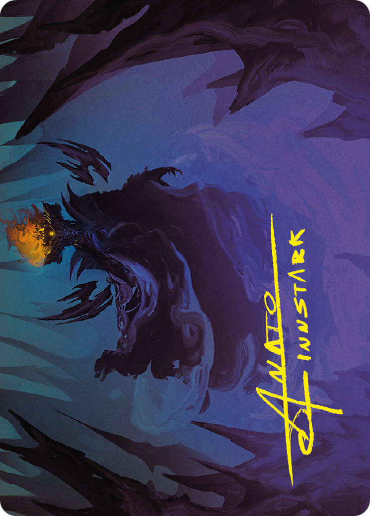 Image of Sauron, the Necromancer // Sauron, the Necromancer (ALTR-042) - Tales of Middle-earth Art Series (Borderless)