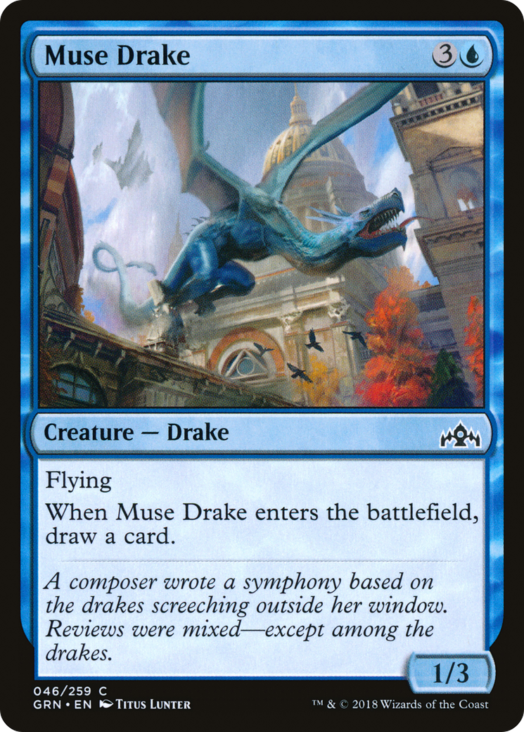 Image of Muse Drake (GRN-046) - Guilds of Ravnica