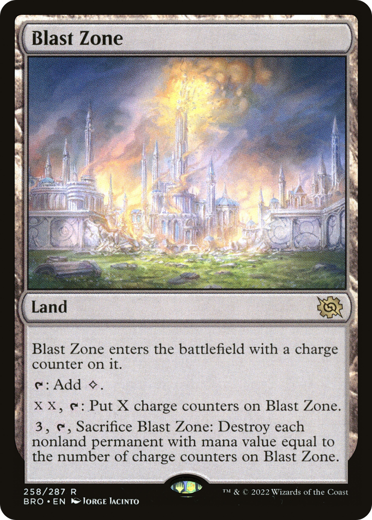 Image of Blast Zone (BRO-258) - The Brothers' War