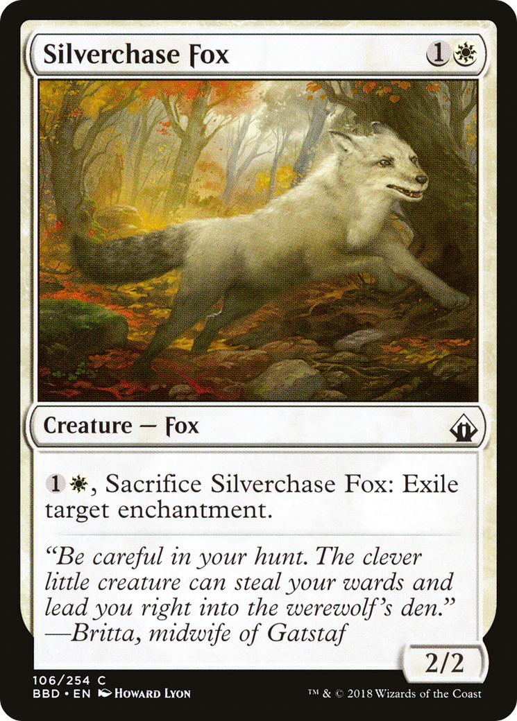 Image of Silverchase Fox (BBD-106) - Battlebond