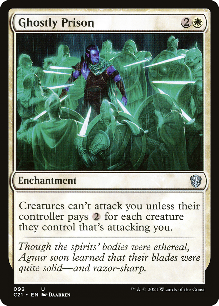 Image of Ghostly Prison (C21-092) - Commander 2021