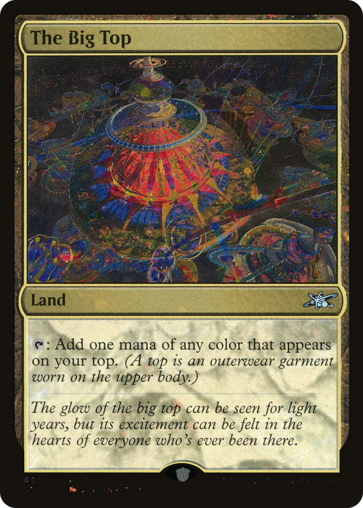 Image of The Big Top (Galaxy Foil) (UNF-483) - Unfinity Foil