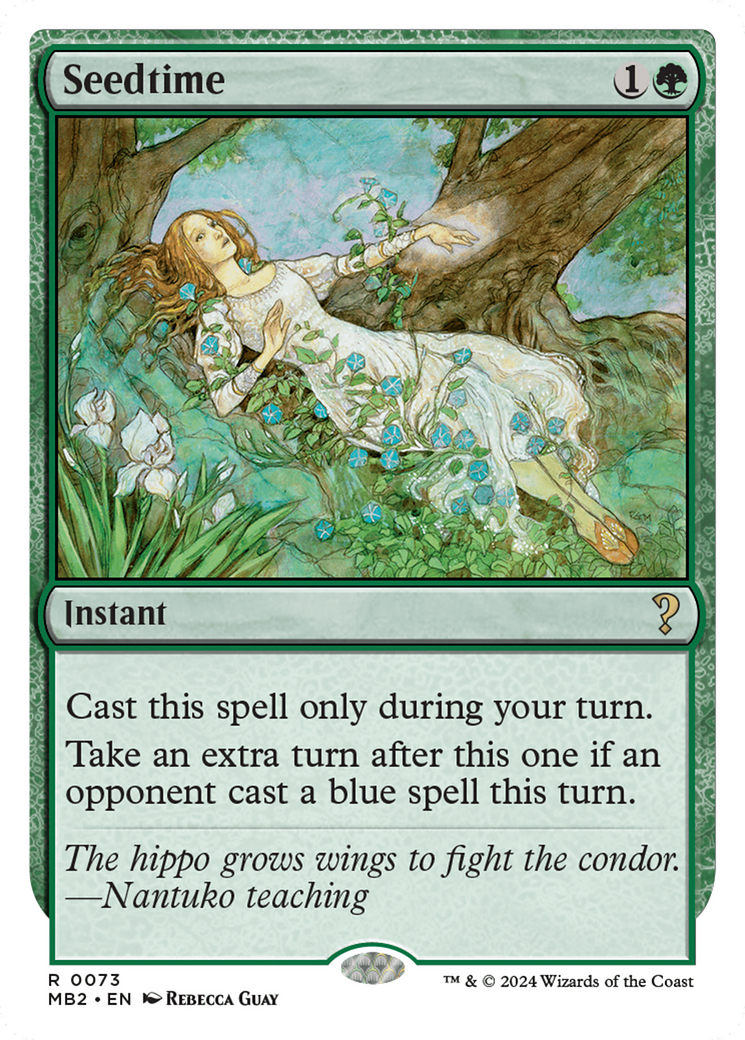 Image of Seedtime (White Border) (MB2-073) - Mystery Booster 2
