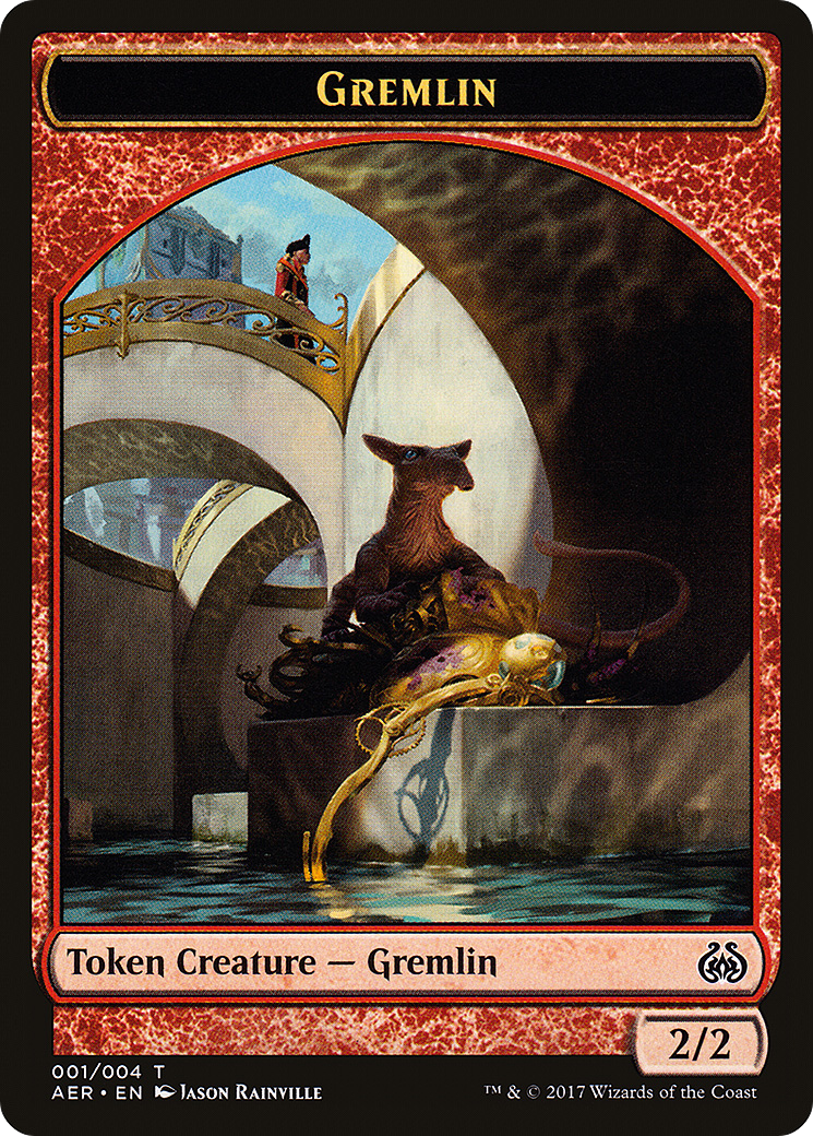 Image of Gremlin Token (AER-001) - Aether Revolt Tokens