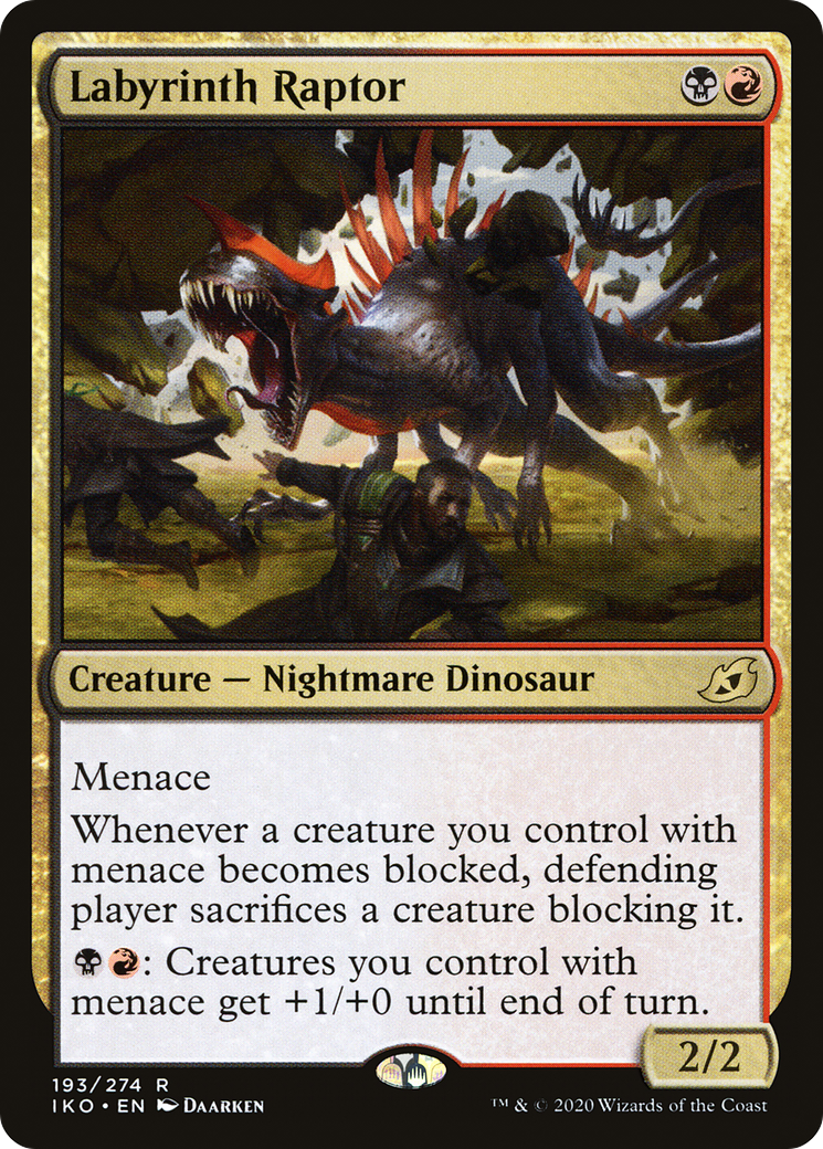 Image of Labyrinth Raptor (IKO-193) - Ikoria: Lair of Behemoths Foil
