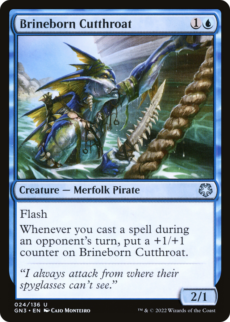 Image of Brineborn Cutthroat (GN3-024) - Game Night: Free-for-All