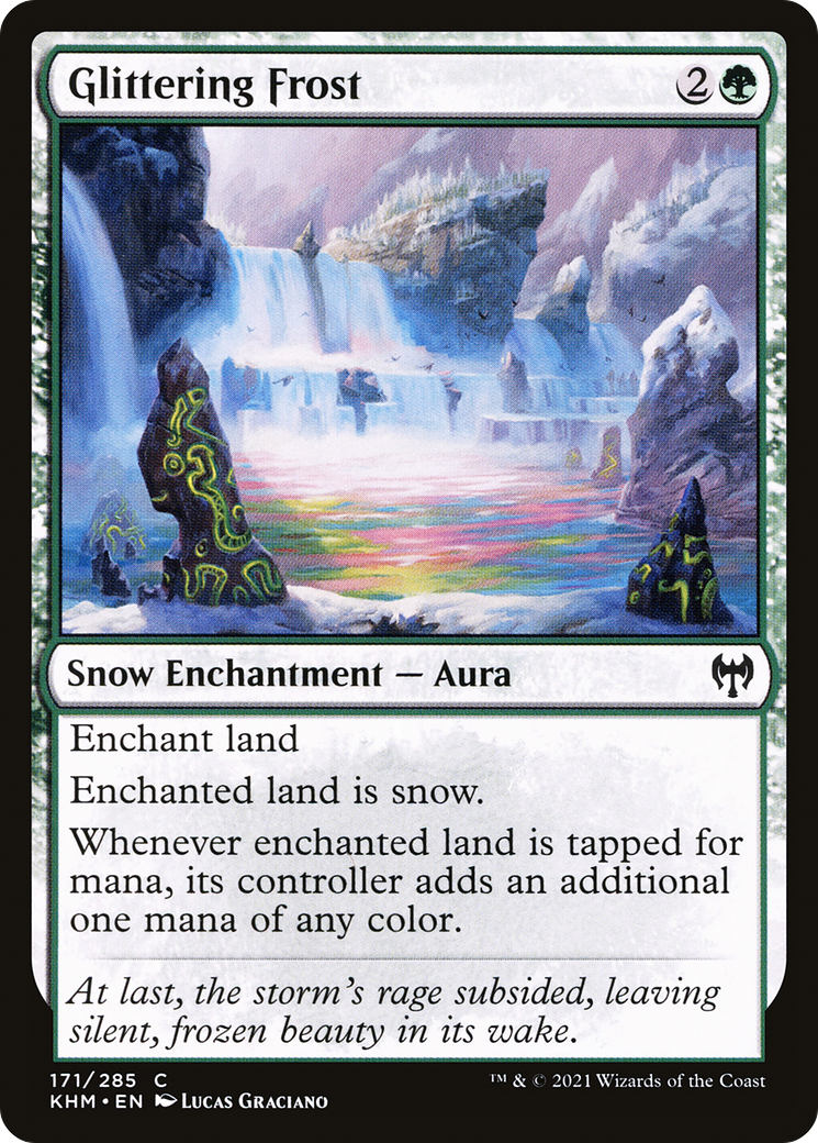 Image of Glittering Frost (KHM-171) - Kaldheim: (snow) Foil