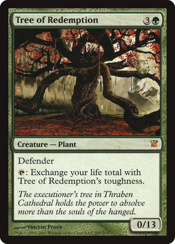 Image of Tree of Redemption (ISD-207) - Innistrad Foil