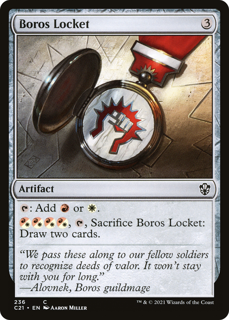 Image of Boros Locket (C21-236) - Commander 2021